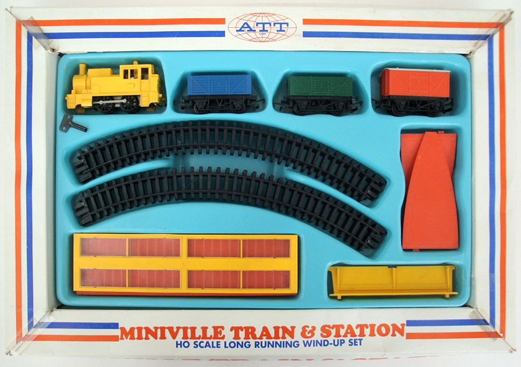 hornby wind up train set